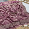 Pink Colour Space Silk Party Wear Sarees Wholesale In India Kc 785